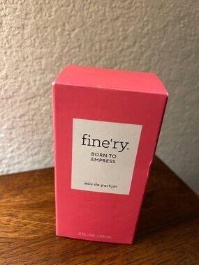 NWT Fine'ry Born to Empress Eau de Parfum, 2 fl oz / 60 mL, Pink Rhubarb Rose
